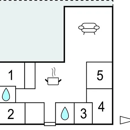 5 Bedroom Cozy In Vaeggerlose *